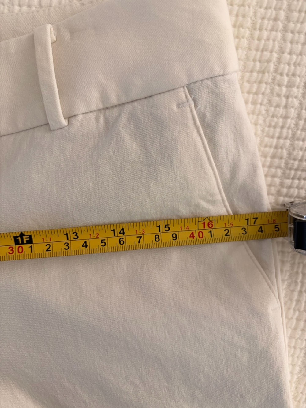 Talbots Newport Pant - Light Cream - Picture 6 of 11